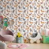 Papel De Parede Adesivo Cachorros N09059 0,58x2,5M - 3