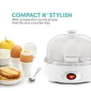 Ver imagem 3 de Elite Gourmet Egc700cw Cozedor de Ovos Elétrico 7 Ovos Nevado