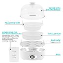 Ver imagem 2 de Elite Gourmet Egc700cw Cozedor de Ovos Elétrico 7 Ovos Nevado