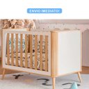 Ver imagem 2 de Kit Berço Guarda Roupa e Cômoda Quarto Infantil Mdf Theo