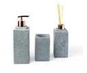 Ver imagem 4 de Kit Banheiro Bancada Lavabo Luxo Pedra Sabão Rose