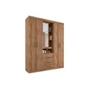 Ver imagem 1 de Guarda Roupa Solteiro 5 Portas e 3 Gavetas Havana Star 5.3 Atacama - Santos Andirá