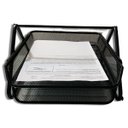 Ver imagem 4 de Organizador de Mesa Escritorio Multifuncional - 2 Bandejas - Papel e Documentos - Aramado - Cosy