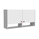 Ver imagem 2 de Armário Aéreo Cozinha Torino 2PRTAS 120cm Branco Movelbento
