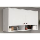 Ver imagem 1 de Armário Aéreo Cozinha Torino 2PRTAS 120cm Branco Movelbento