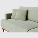 Ver imagem 3 de Sofá Living Doha 1,78m em Linho Columbia Premium Verde Militar - Home Mobily