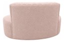 Ver imagem 6 de Sofá Orgânico Curvo Luxo Mavie 180cm Sala Bouclê Rose