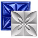 Ver imagem 1 de Forma 3D Gesso e Cimento ABS 1mm - Flor do Oriente 34x34 cm