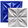 Forma 3D Gesso e Cimento ABS 1mm - Flor do Oriente 34x34 cm - 1