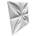 Ver imagem 4 de Forma 3D Gesso e Cimento ABS 1mm - Flor do Oriente 34x34 cm