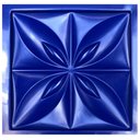 Ver imagem 3 de Forma 3D Gesso e Cimento ABS 1mm - Flor do Oriente 34x34 cm