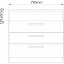 Ver imagem 5 de Módulo Bancada 3 Gavetas Elegance