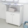Tábua de Passar Roupa com Armário 2 Portas Multimóveis Cr30011 Branca - 1
