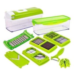 Cortador Fatiador Multifuncional para Legumes Verduras - 1