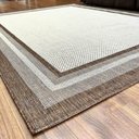 Ver imagem 3 de Tapete Sala Antiderrapante Eco Nature Moldura 200x250cm Jsr 70