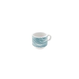 Xícara Café Tramontina Clarice em Porcelana Decorada 100 ml Tramontina - 1