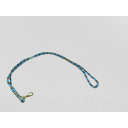 Guia para Cães em Corda Dupla 8mm X 90cm Azul - 2