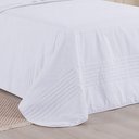 Ver imagem 3 de Kit Cobre Leito Premier Solteiro 2 Peças Hipercal 200 Fios 80% Algodão, 20% Poliéster - Branco