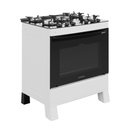 Ver imagem 2 de Fogão 5 Bocas a Gás Bivolt Premium Glass Realce Cr230 Branco