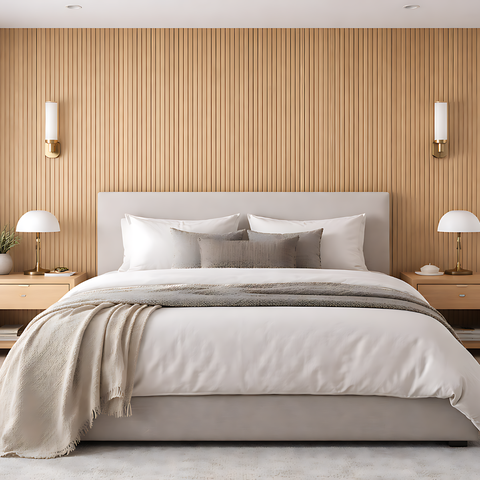 Kit 18 Painel Ripado Slim Pvc 20x300cm Revestimento