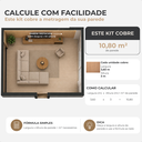 Ver imagem 4 de Kit 18 Painel Ripado Slim 20x3m Revestimento