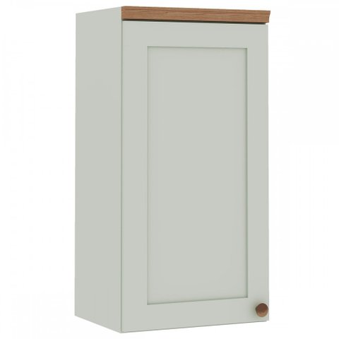 Armário Aéreo Cozinha 1 Porta Verde Mint 1524 - Genialflex