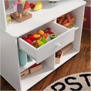 Ver imagem 5 de Lojinha Mercadinho com Plaquinha 1gav e Adesivo Dupla Cor Vermelho Azul Ofertamo