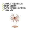 Ver imagem 3 de Enfeite para Mesa Decorativo de Ferro Rose Gold