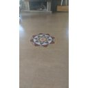 Ver imagem 2 de Mandala Indiana I Piso Mosaico Ceramico 80cm