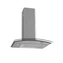 Ver imagem 1 de Coifa Fogatti de Parede Clean Vidro Curvo Kromanox 60cm