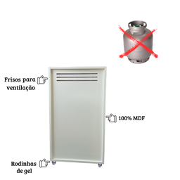 Capa para Botijão de Gás, P13, Mdf - 4