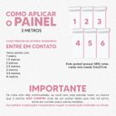 Ver imagem 6 de Papel de Parede Painel 3D Mármore Carrara fio Laranja 3M Auto Colante Lavável Revestimento