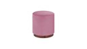 Ver imagem 1 de Puff Decorativo Redondo Itália - Tecido Rosê