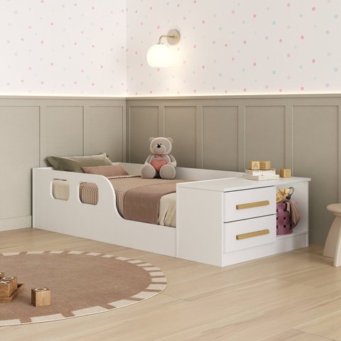 Cama Infantil Montessoriana Solteiro Miguel