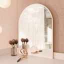 Ver imagem 4 de Penteadeira com Espelho Curvo 110cm Camarim Ariel Off White Dourado