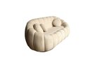 Ver imagem 3 de Namoradeira Concha Decorativa com Almofadas Boucle - Estopar