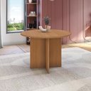 Ver imagem 6 de Conjunto Sala de Jantar Nira Kappesberg 4 Cadeiras Veludo Bege