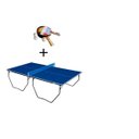 Ver imagem 4 de Mesa de Ping Pong com Rodas, Suporte e Rede Mdf 15mm Klopf 1009 + Kit Raquetes e Bolinhas 5055