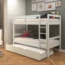 Ver imagem 1 de Treliche Solteiro de Madeira Woodstore Cama Tripla