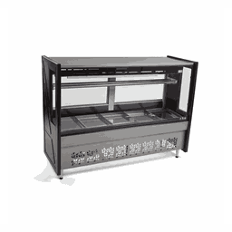 Balcão de Açougue 1,75m Polar Preto Standard Platinum Pecs 220v - 1