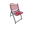 Cadeira Fio Varanda Dobrável Média Para Camping, Pescaria e lazer DUDA MOVEIS Vermelho - 5
