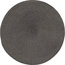 Ver imagem 1 de Kit 8 Americano Requinte Liso para Mesa Redondo 38cm Chumbo