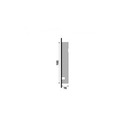 Guarnição de Poliest 457 Branco com 10cm Santa Luzia:branco - 2