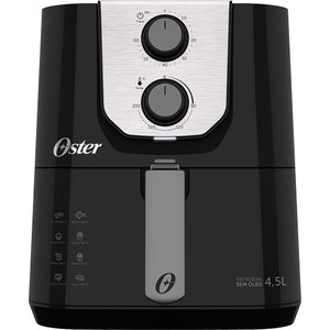Fritadeira Elétrica sem Óleo Oster Black Perform 4,5l Ofrt510 127v