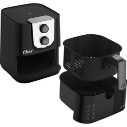 Fritadeira Elétrica sem Óleo Oster Black Perform 4,5l Ofrt510 127v - 3