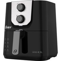 Fritadeira Elétrica sem Óleo Oster Black Perform 4,5l Ofrt510 127v - 4