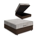 Ver imagem 1 de Cama Box Baú com Colchão de Molas Ensacadas Ortobom Airtech Casal 138cm