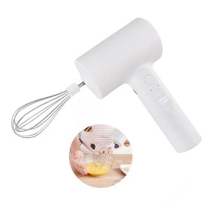 Mixer de Mao Batedor Alta Velocidade Multifuncional Usb Misturador sem Fio Portatil Cozinha