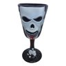 Taça Halloween Acrílico Preta com Caveiras - 6 Unidades - 2