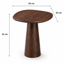 Ver imagem 2 de Mesa de Apoio Jardim em Madeira Nogueira Sheldon